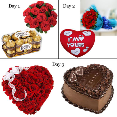 "Love U Every Day ( Multi day Hamper) - Click here to View more details about this Product